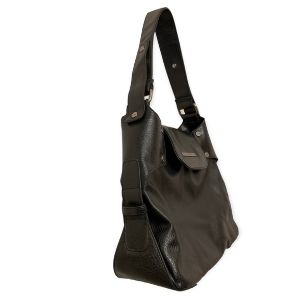 MATT & NAT black vegan leather hobo shoulder bag - Picture 3 of 12